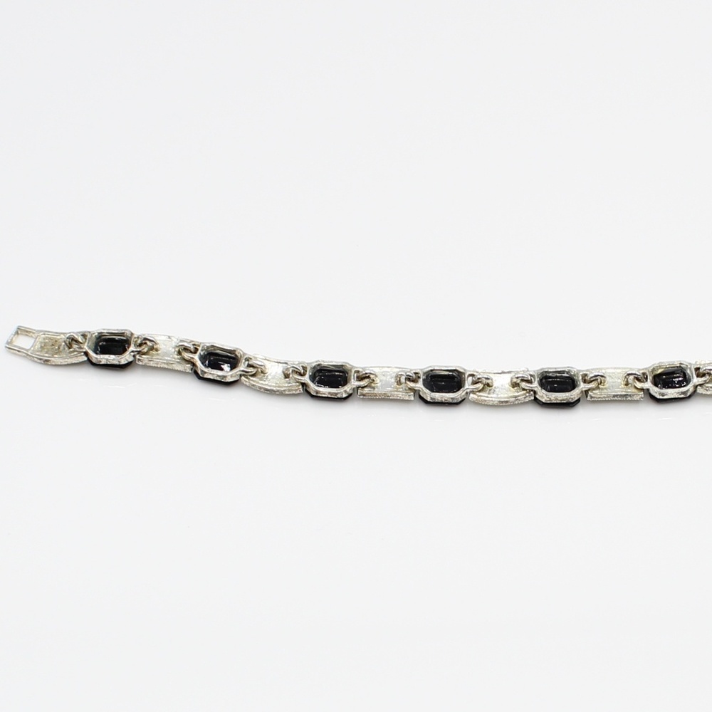Vintage art deco link bracelet - Picture 6 of 7